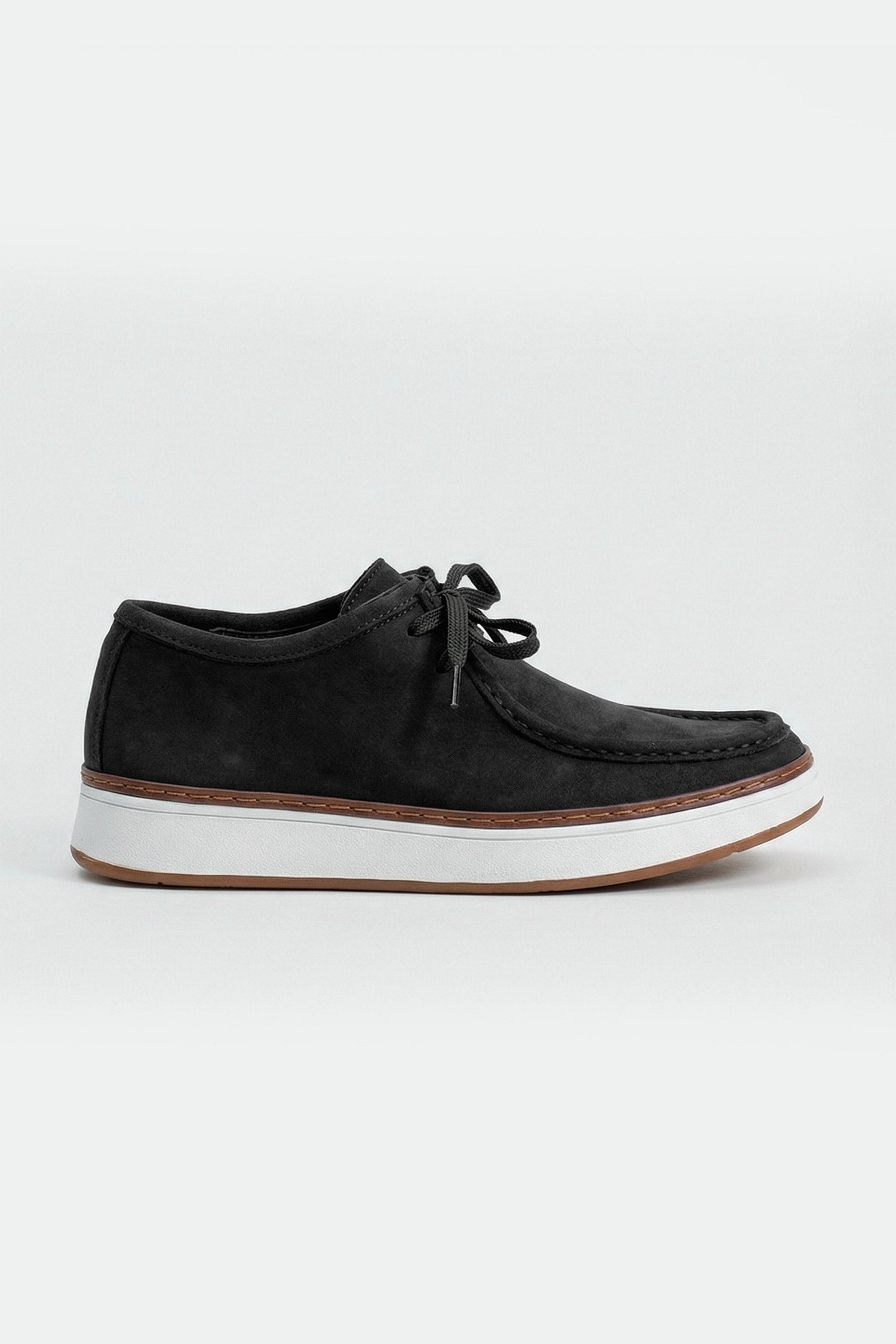 ND CITY™ Black High Top Loafers