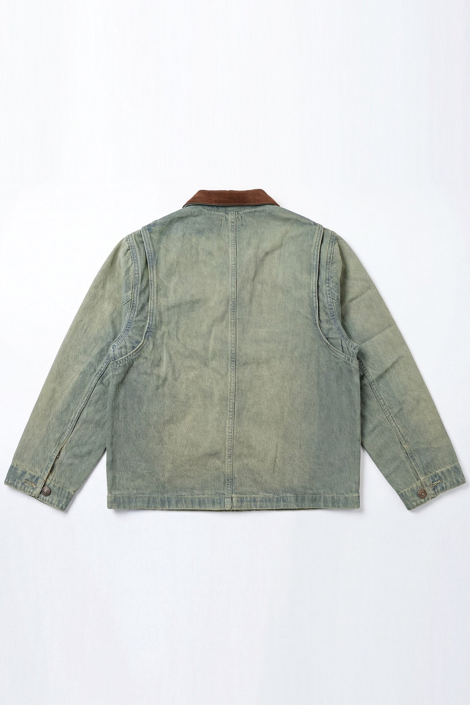 ND CITY™ Blue Vintage Washed Relaxed Fit Jacket