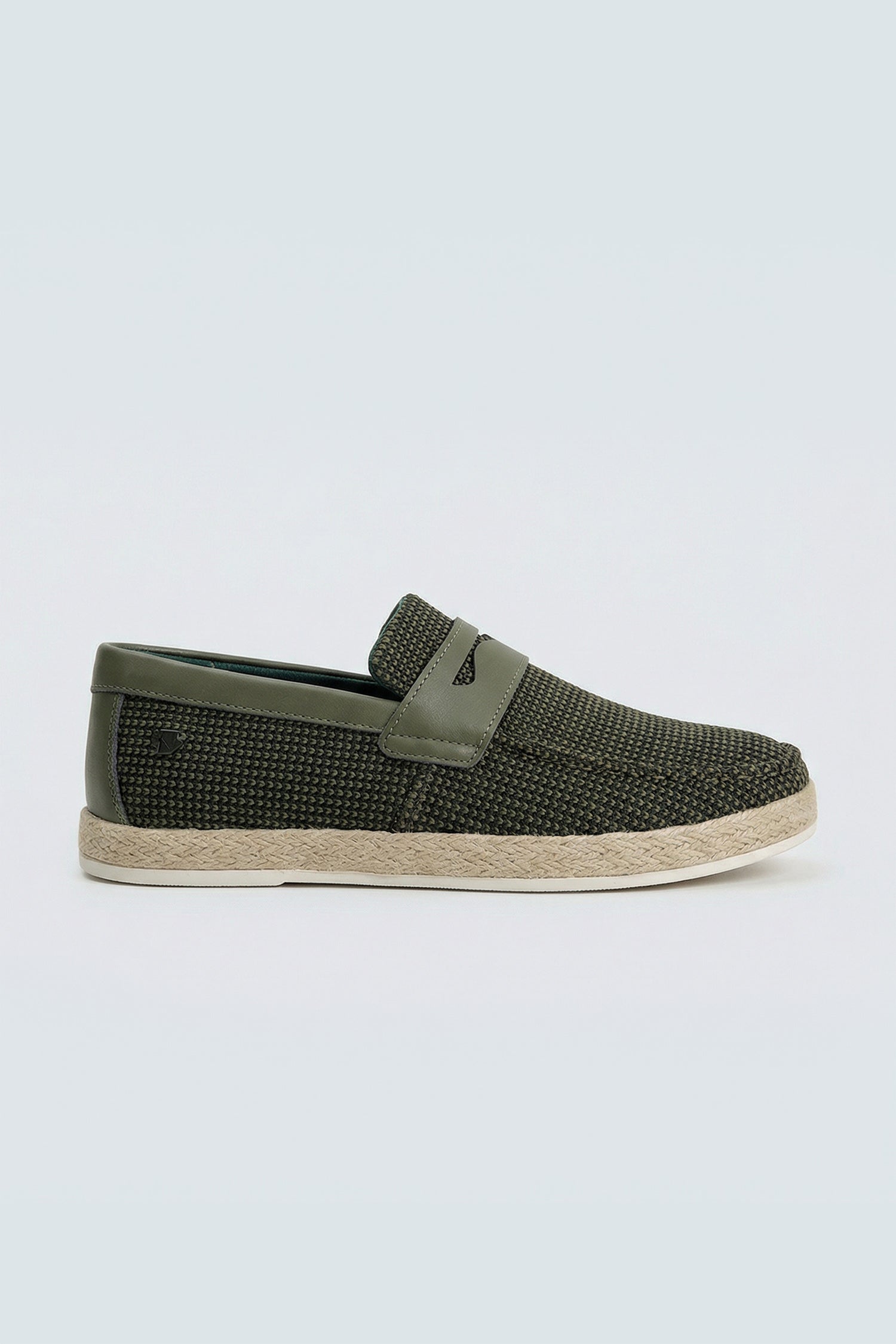 ND CITY™ Green Contrast Yacht Loafers