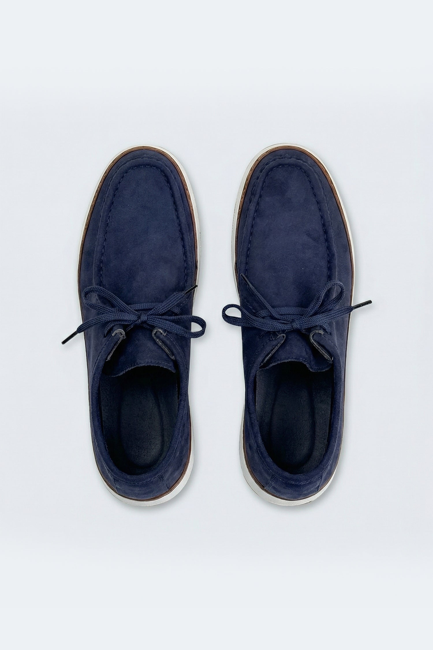 ND CITY™ Navy High Top Loafers