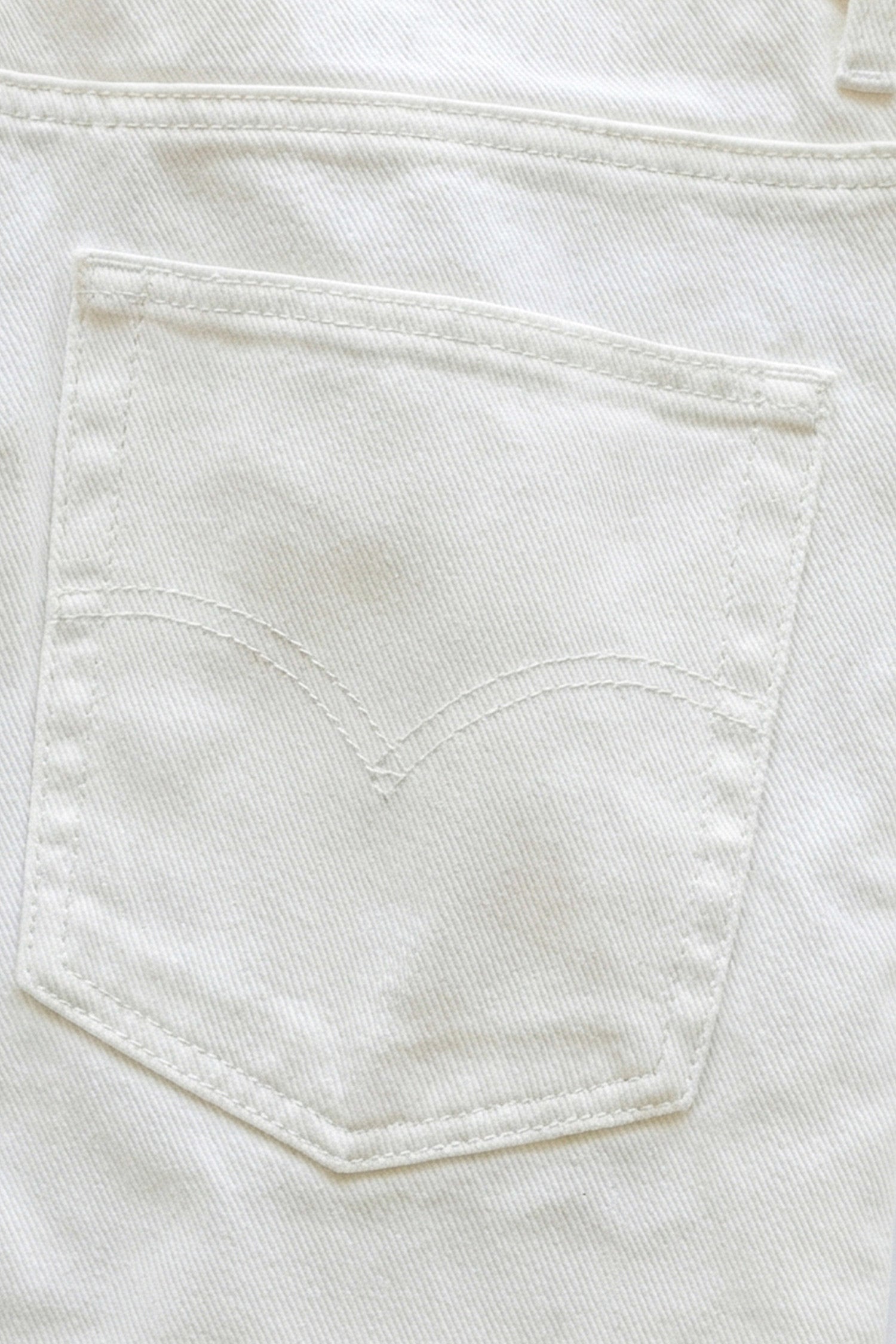 ND CITY™ White Straight Fit Denim Jeans